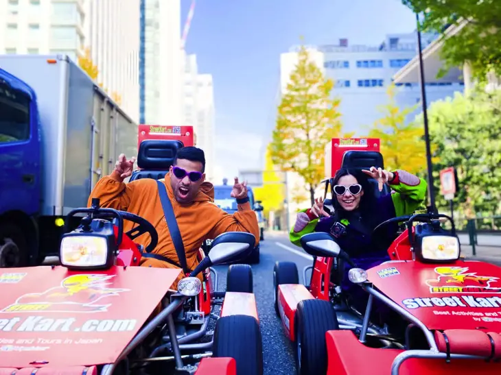 Real Life SuperHero Go-Karting Street