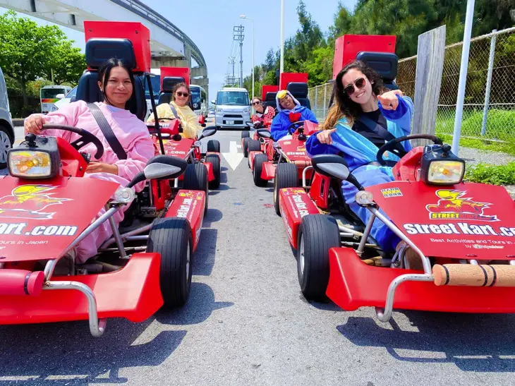 Real Life SuperHero Go-Karting Street