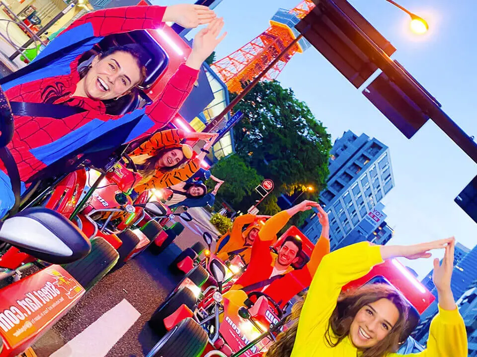 Real Life SuperHero Go-Karting Street