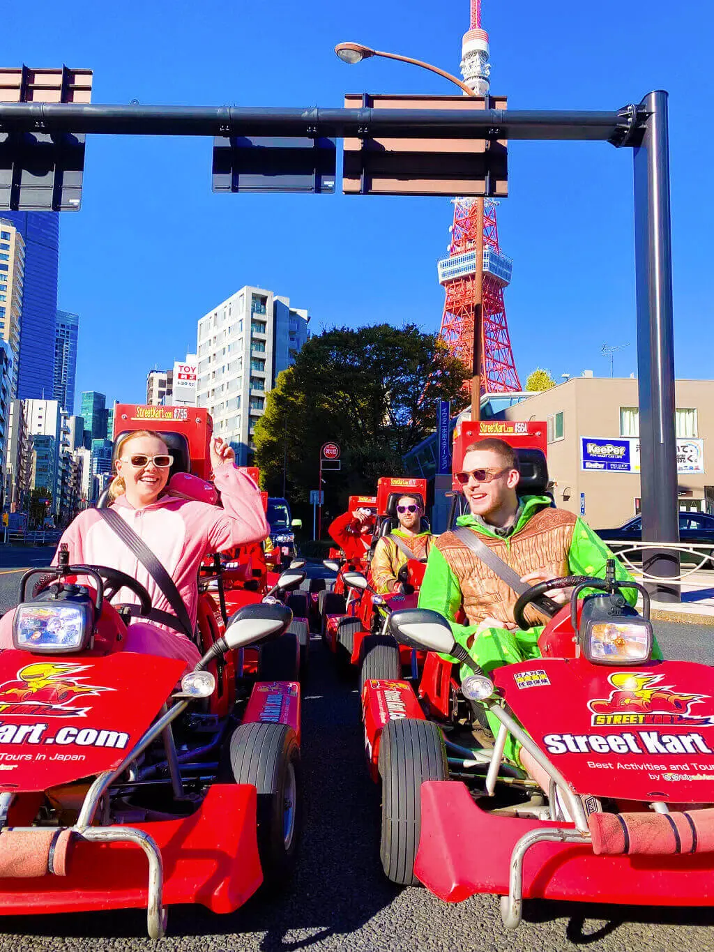 Real Life SuperHero Go-Karting Street